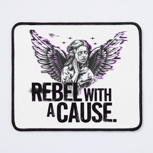 Item preview, Grunge Angel & Rebellious Quote designed and sold by Cheerhub.