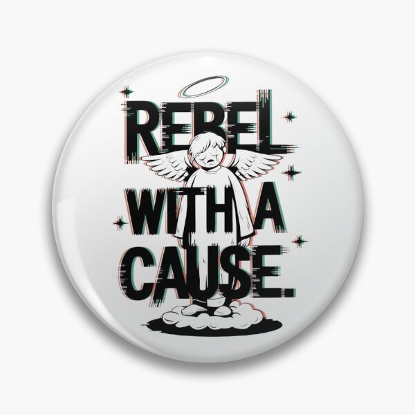 Item preview, Grunge Angel & Rebellious Quote	 designed and sold by Cheerhub.
