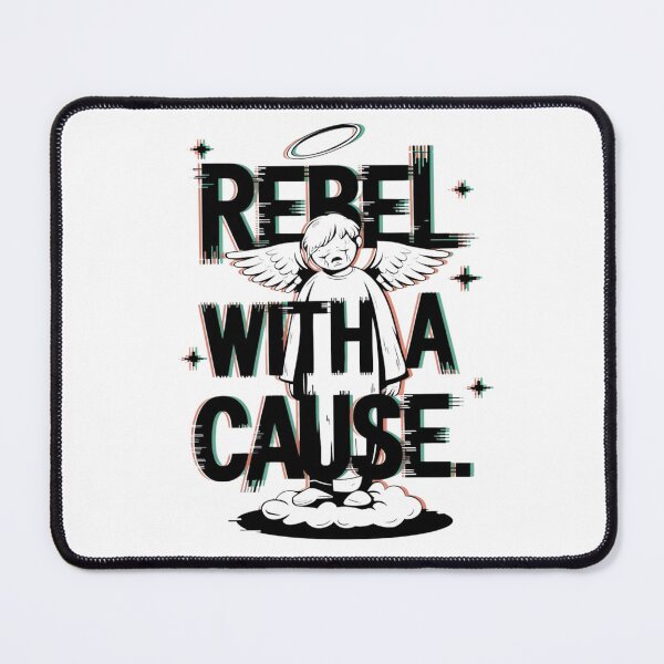 Item preview, Grunge Angel & Rebellious Quote designed and sold by Cheerhub.