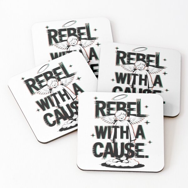 Item preview, Grunge Angel & Rebellious Quote	 designed and sold by Cheerhub.