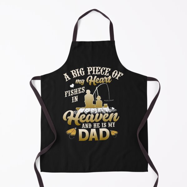 Item preview, My Dad Fishes In Heaven Fishing Memorial gift t shirt designed and sold by StreetArtPro.