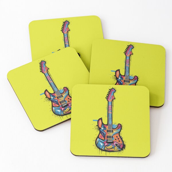 Item preview, Colorful Guitar designed and sold by ManjulaKumari.