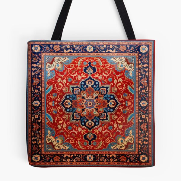 Item preview, Red Azure Oriental Persian Wonderful Rug designed and sold by GrinGalore.