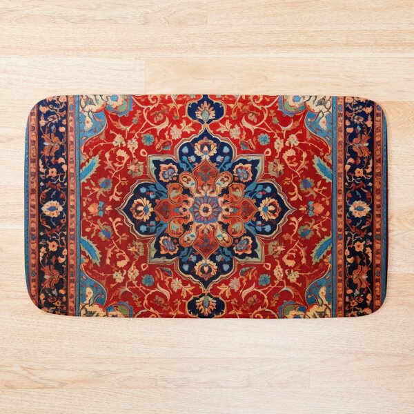 Item preview, Red Azure Oriental Persian Wonderful Rug designed and sold by GrinGalore.