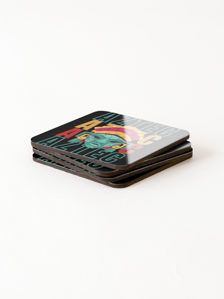 Thumbnail 4 of 5, Coasters (Set of 4), Aztec designed and sold by Remy490.