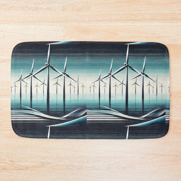 Item preview, Offshore Wind Farm Design designed and sold by RG-ArtDesign.