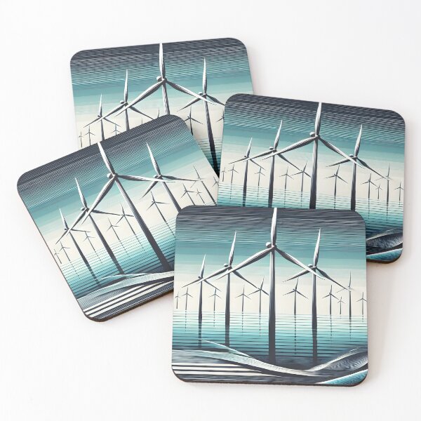 Item preview, Offshore Wind Farm Design designed and sold by RG-ArtDesign.