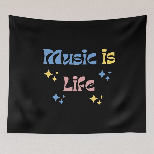Item preview, Music Is Life Retro Vintage  designed and sold by ugsdesignS.