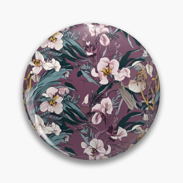 Item preview, Orchids elegantly paired with leaves designed and sold by PigmeArt.