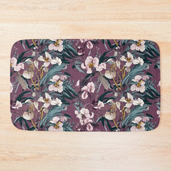 Item preview, Orchids elegantly paired with leaves designed and sold by PigmeArt.