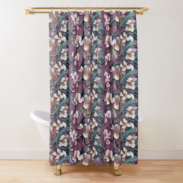 Item preview, Orchids elegantly paired with leaves designed and sold by PigmeArt.
