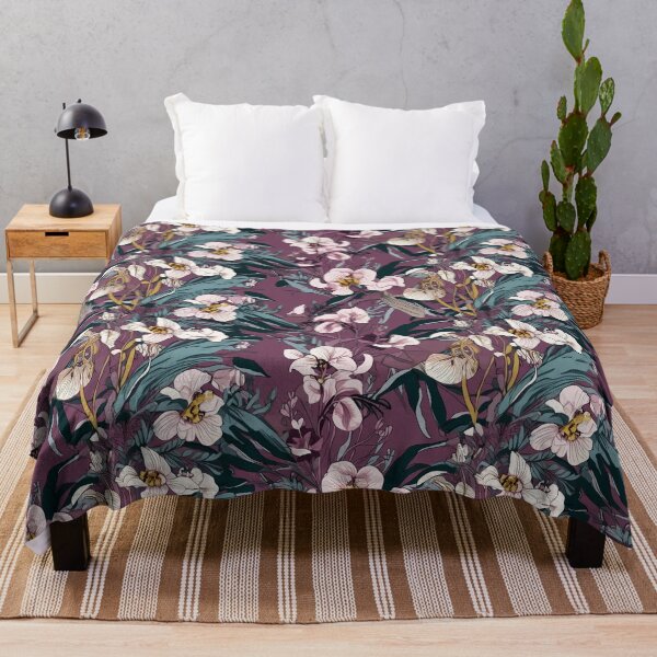 Item preview, Orchids elegantly paired with leaves designed and sold by PigmeArt.