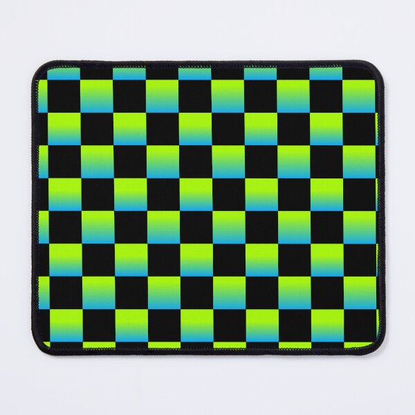 Item preview, Checkerboard Green Blue designed and sold by Neon-Harvest.