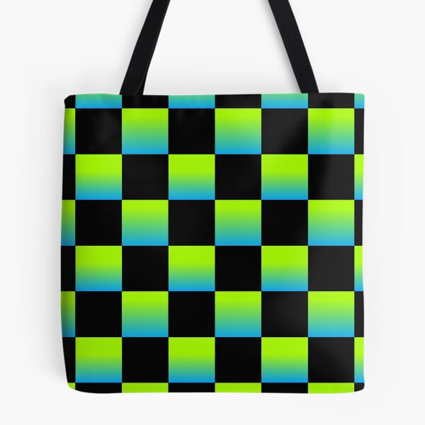 Item preview, Checkerboard Green Blue designed and sold by Neon-Harvest.
