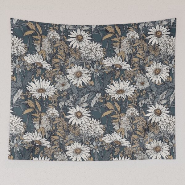 Item preview, vintage Daisies designed and sold by PigmeArt.