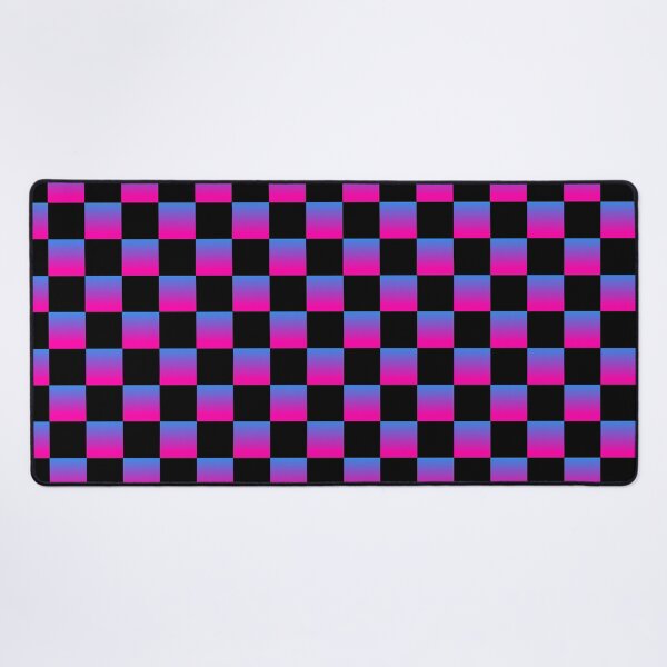 Item preview, Checkerboard Pink Blue designed and sold by Neon-Harvest.