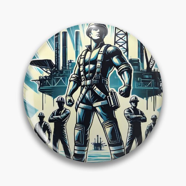 Item preview, Offshore Workers designed and sold by RG-ArtDesign.