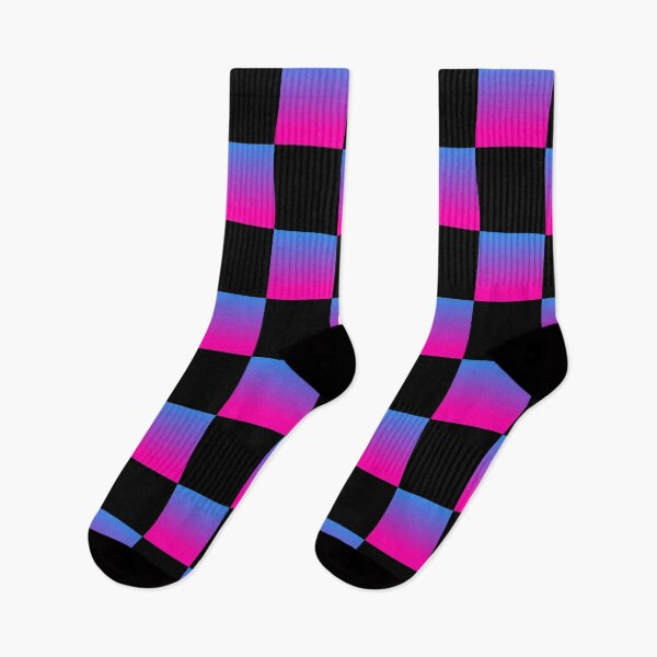 Item preview, Checkerboard Pink Blue designed and sold by Neon-Harvest.