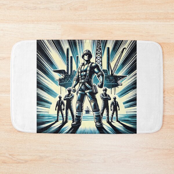 Item preview, Offshore Workers designed and sold by RG-ArtDesign.