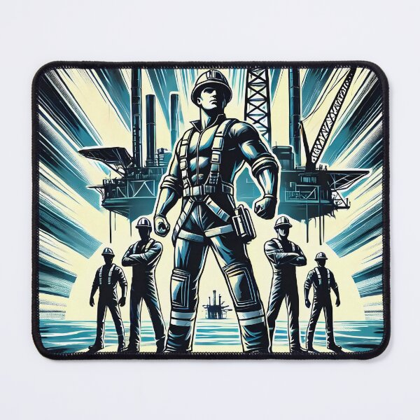 Item preview, Offshore Workers designed and sold by RG-ArtDesign.