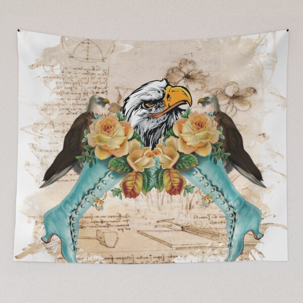 Item preview, Bold Vintage Eagle with force  designed and sold by GraphixKing999.