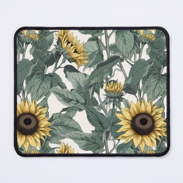 Item preview, Vintage Sunflowers warm tone palette designed and sold by PigmeArt.