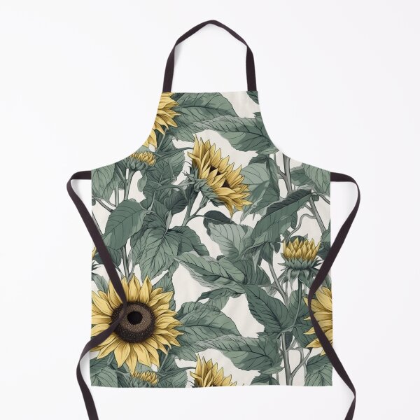 Item preview, Vintage Sunflowers warm tone palette designed and sold by PigmeArt.