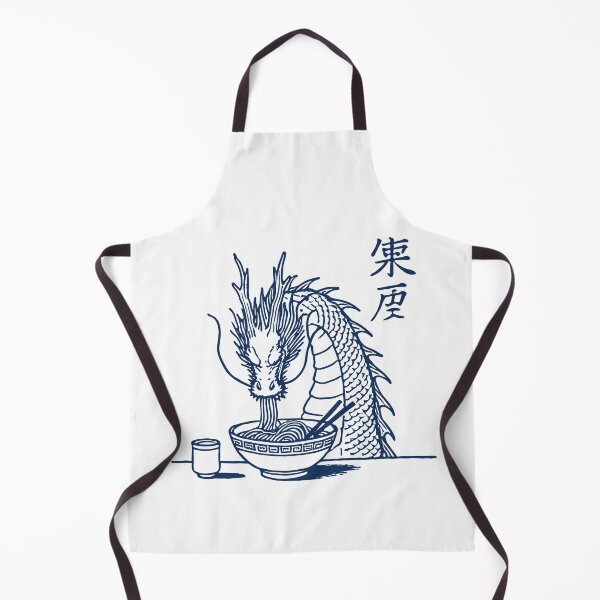 Item preview, Ukiyo-e Ramen Dragon Funny Kawaii Retro Aesthetic designed and sold by LuminOrb.