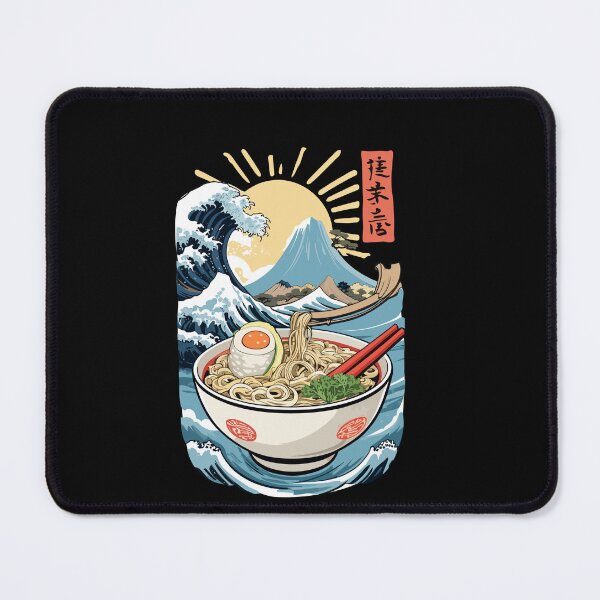 Item preview, Ramen Noodles Ukiyo-e Japanese Retro Streetwear designed and sold by LuminOrb.