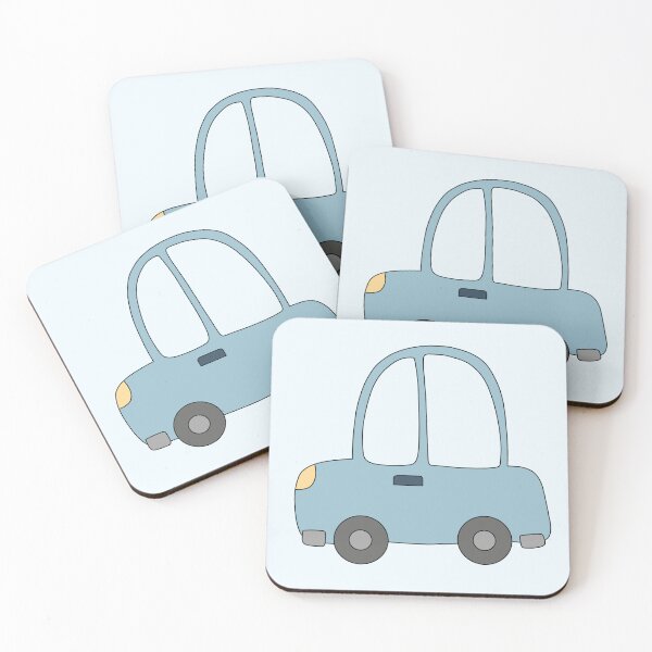 Item preview, Blue Car For Kids designed and sold by ArtbyTinci.