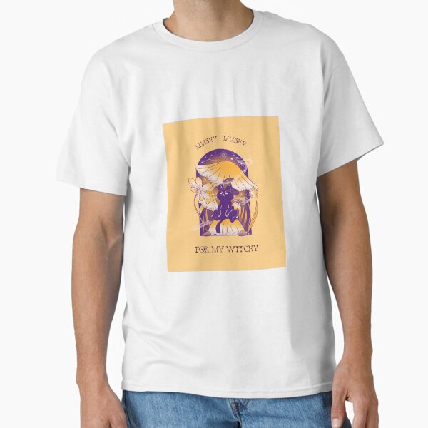 Item preview, Mushy - Mushy For My Witchy T-Shirt designed and sold by katebeeman.