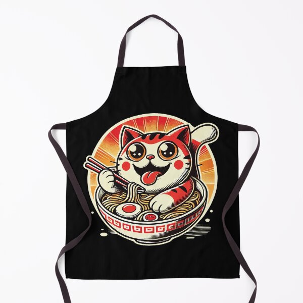 Item preview, Streetwear Cat Ramen Noodles Japanese Happiness designed and sold by LuminOrb.