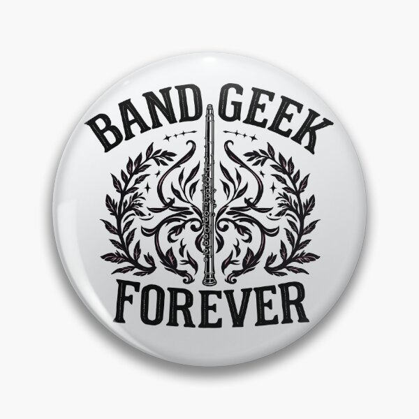 Item preview, Band Geek Forever: Flute Crest designed and sold by Jollys-ArtShop.