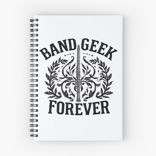 Item preview, Band Geek Forever: Flute Crest designed and sold by Jollys-ArtShop.