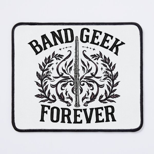 Item preview, Band Geek Forever: Flute Crest designed and sold by Jollys-ArtShop.
