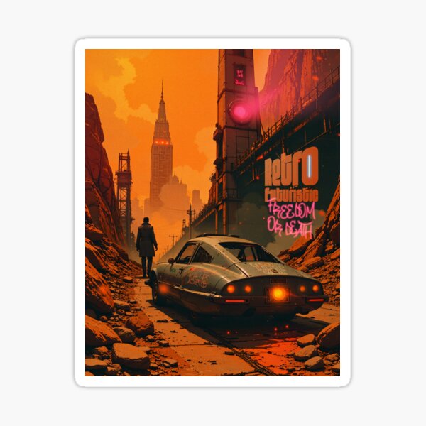 Item preview, Retro-Futuristic Dystopia – A World After the Fall designed and sold by zelimsoltagir.