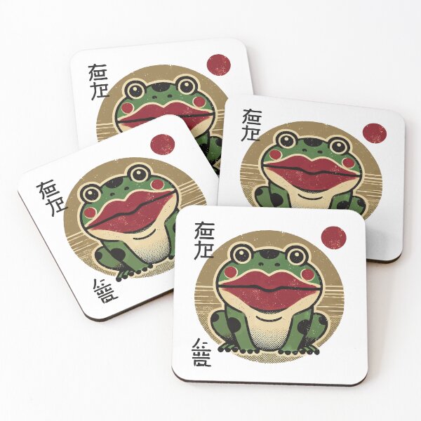 Item preview, Funny Japanese Ukiyo-e Streetwear Meme Frosch designed and sold by LuminOrb.