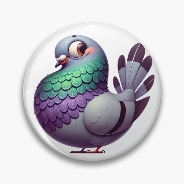 Item preview, Quirky Cute Pigeon designed and sold by GrahamBaxter.