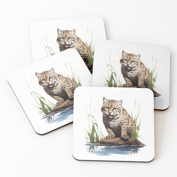 Item preview, fishing cat | Bengal cat designed and sold by DerSenat.