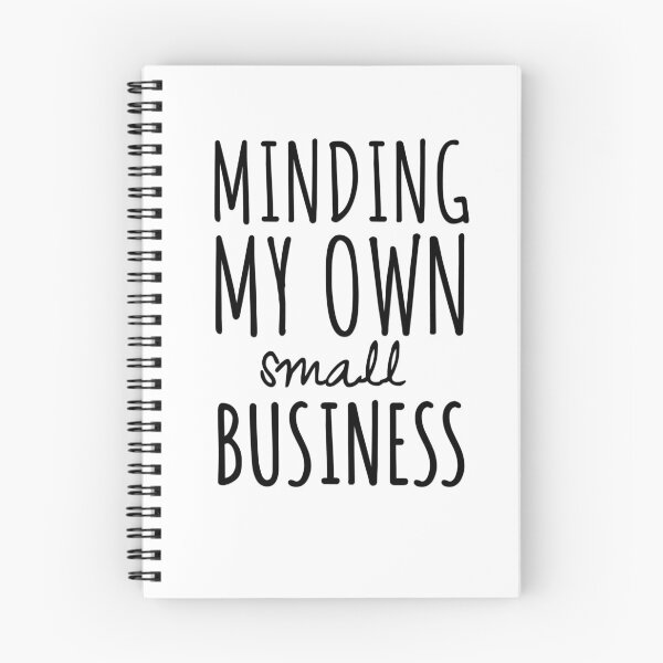 Item preview, Minding my Own Small Business designed and sold by MargLandmeter.