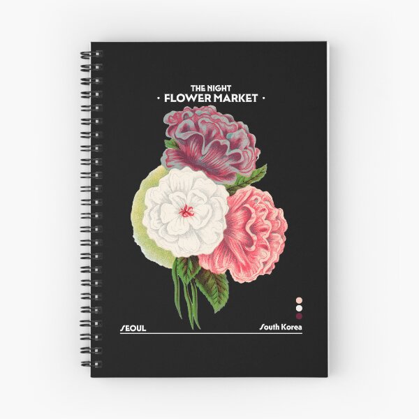 Item preview, Flower Market Night Seoul, South Korea, Vintage designed and sold by MamboArt.