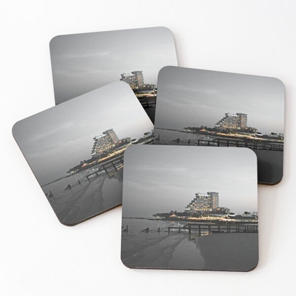 Item preview, Night view of Hua Hin and its coastline designed and sold by franck380.