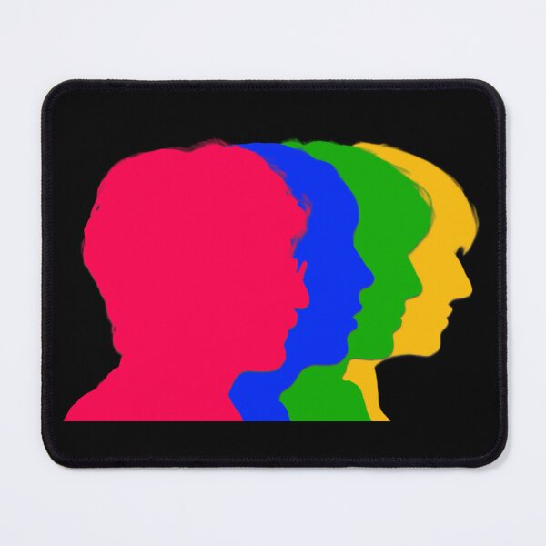 Item preview, The Fab Four in silhouette designed and sold by geetarv.
