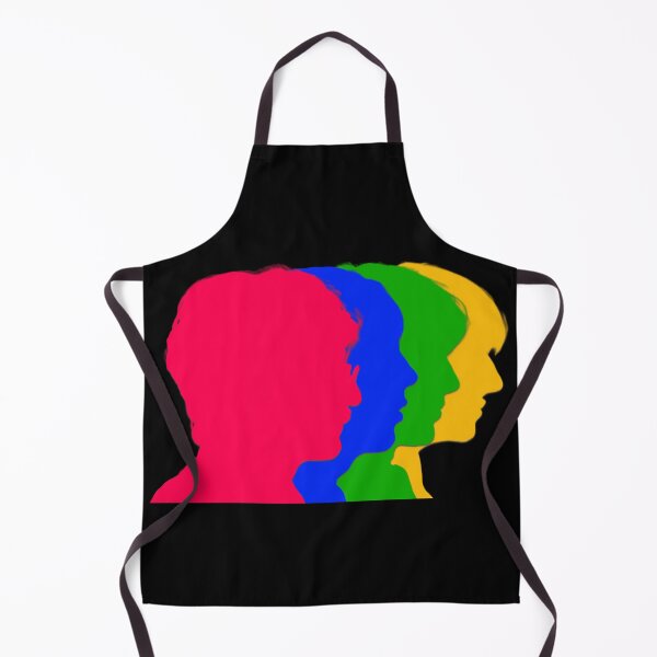 Item preview, The Fab Four in silhouette designed and sold by geetarv.