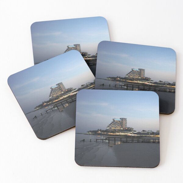 Item preview, Night view of Hua Hin and its coastline designed and sold by franck380.