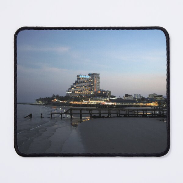 Item preview, Night view of Hua Hin and its coastline designed and sold by franck380.