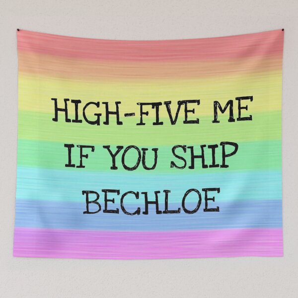 Item preview, High-Five me if you ship Bechloe designed and sold by SofuTofu.
