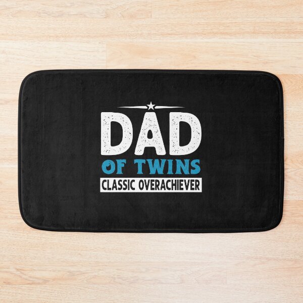 Item preview, DAD of Twins Classic Overachiever funny twins dad t shirt designed and sold by StreetArtPro.