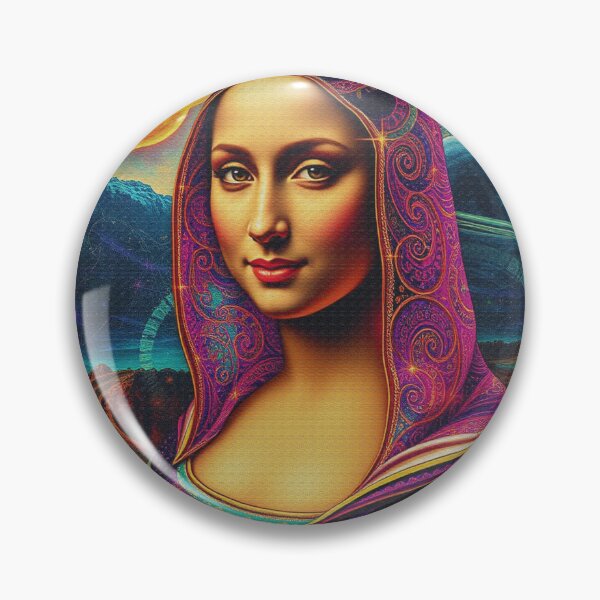 Item preview, Mona Lisa of the Modern Time Illustration designed and sold by Erlin Rudho.