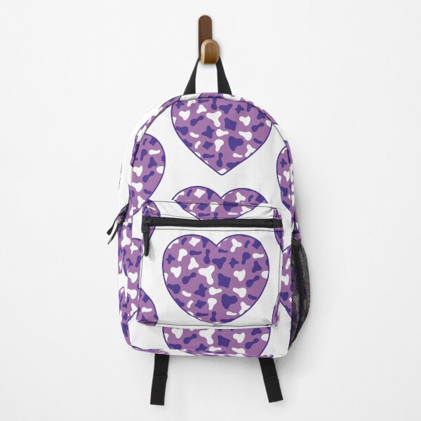 Item preview, Big White Purple Cow Patches on Violet Cowhide | Continues Violet Cow Heart designed and sold by PatternPen.